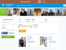 Tablet Screenshot of loveplaneta.by